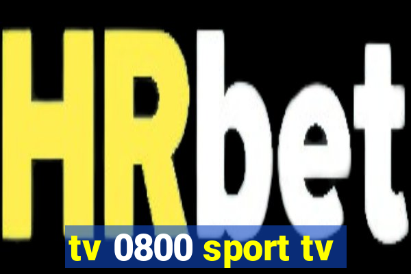 tv 0800 sport tv